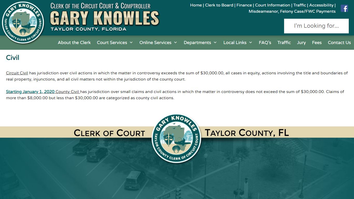 Civil – Taylor County Clerk of the Circuit Court & Comptroller